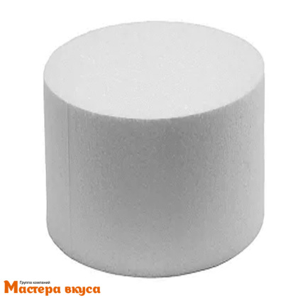 Форма муляжная для торта кругл. d 15 см h 20 см (Фальш-ярус) пенопласт 