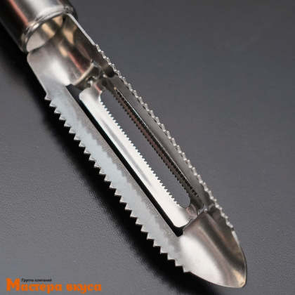 Овощечистка 21 см, "Металлик"