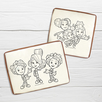 Фотопечать Фиксики, для пряников, №140