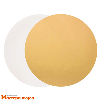 Подложка 0.8 мм, D300 мм белая/белая