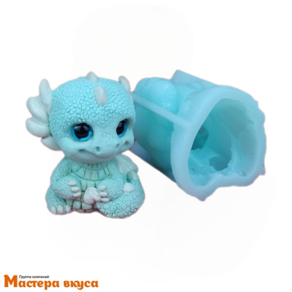 Молд силиконовый  3D ДРАКОША САРА, изд 4,9*4,2*h5,6 см (шоколад~50гр) 