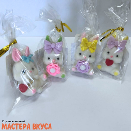 Фигурка из шок. глазури "Зайка", h~5 см 