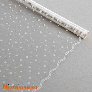 Пленка упаковочная прозрачная  70 см, 200гр, ~8м (Горох)