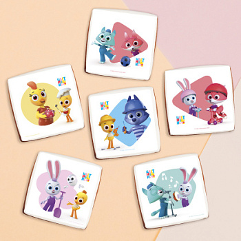 Фотопечать Цветняшки, для пряников, № 207