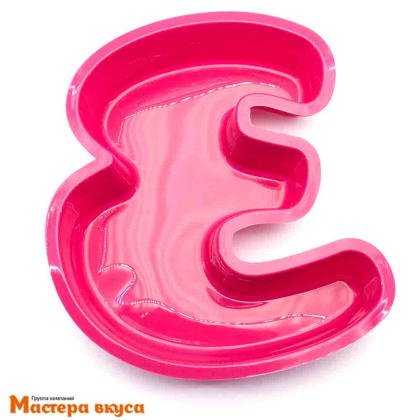 Форма силиконовая БОЛЬШАЯ ЦИФРА 3, 25*22*5 см