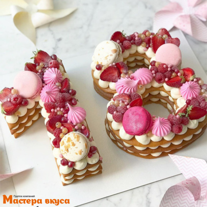 Вырубка пластик, для торта "Цифра 1", 26 см