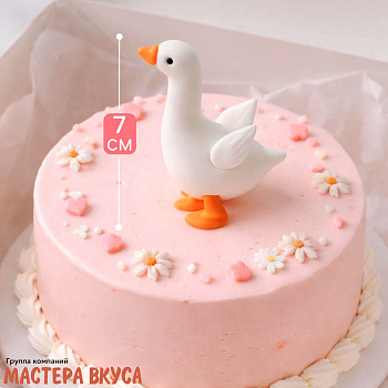 Декор для торта "ГУСЬ", 4*3*7см
