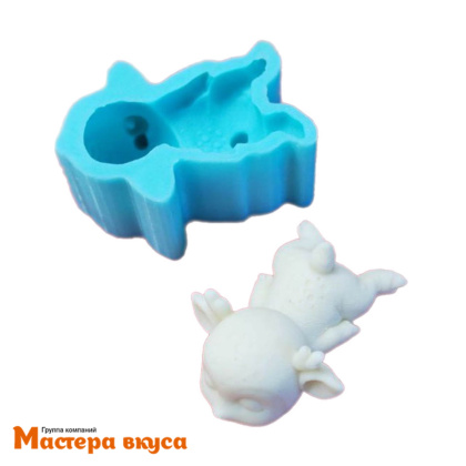 Молд силиконовый  3D ОЛЕНЕНОК, изд 7*5,3 см (шоколад~40гр) 