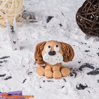 Сахарная фигурка ЩЕНОК, h~3см 