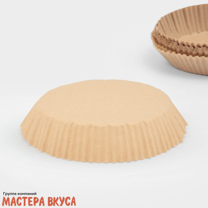 Форма для выпечки и аэрогриля d-16, h-4,5 см (пергамент), круг