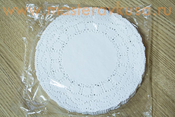Салфетки бумажные ажурные Д200 мм, 250 шт.