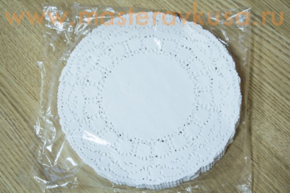 Салфетки бумажные ажурные Д200 мм, 250 шт.