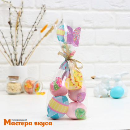 Пакет для сладостей 13*27 см, "Яйца пасхальные"