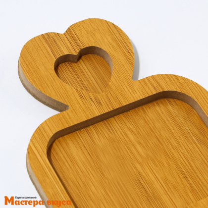 Менажница "Всё вкусное", дерево, 12,3*40 см