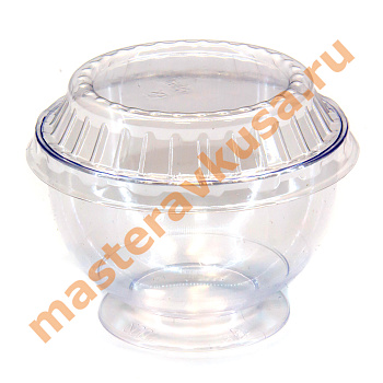 Креманка-стаканчик  с крышкой RAMEKIN, 200 мл