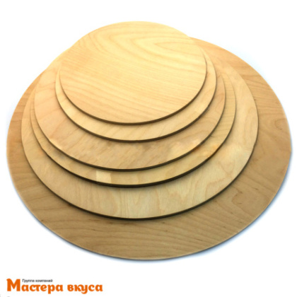 Подложка деревянная 6мм D22см