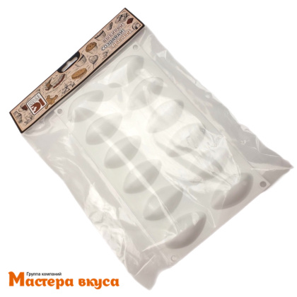 Форма силиконовая Dolce ЛОТОС, (12 ячеек), для муссовых десертов (Италия)