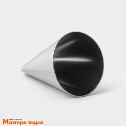 Насадка стальная ЛЕПЕСТОК РОЗЫ, 25мм, h-39мм  №125К 