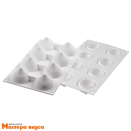 Форма силиконовая Silikomart GOUTE 55 Капли, (Италия)