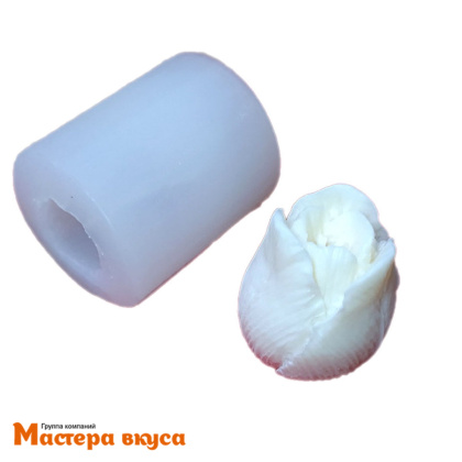 Молд силиконовый  3D ТЮЛЬПАН, изд d3.9 см h5 см (~48гр)