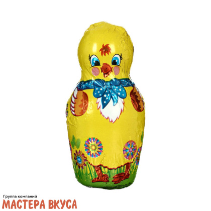 Декор из шоколадной глазури "Забавный цыпленок" ~7,5см 