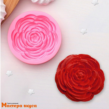 Молд силиконовый РОЗА, 5,7*5,7*1,2 см