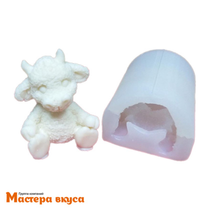 Молд силиконовый  3D БЫЧОК, изд 6*4,8см (шоколад~60гр) 