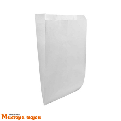 Пакет бумажный 350*250*55 мм, без окна, (белый)