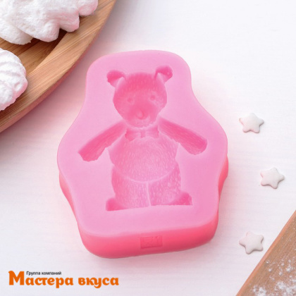 Молд силиконовый МИШКА, 8*6,5 см