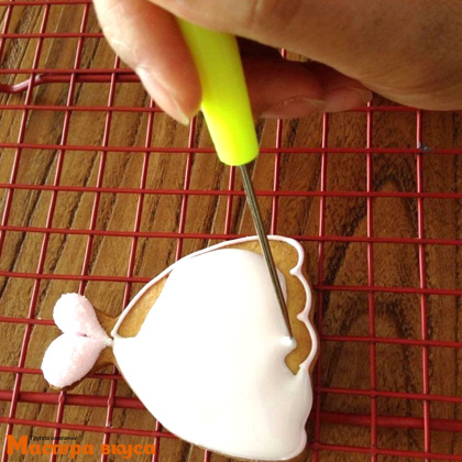 Игла (шило) для росписи пряников, 14см (нерж.сталь)