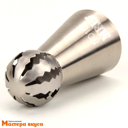 Насадка стальная СФЕРА №107 (Китайская роза), прямая волна
