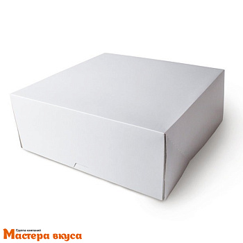 Короб для торта без окна 225*225*90 мм, белый