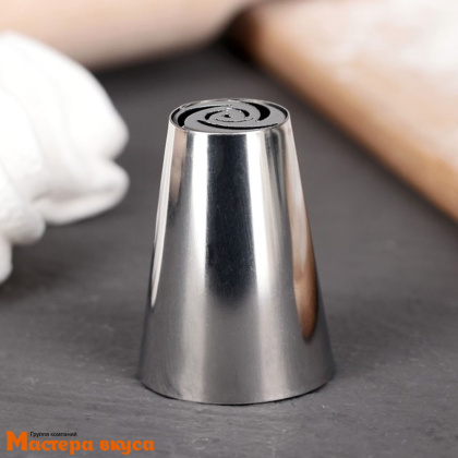 Насадка стальная РОЗА,  d-30мм, h-30мм 