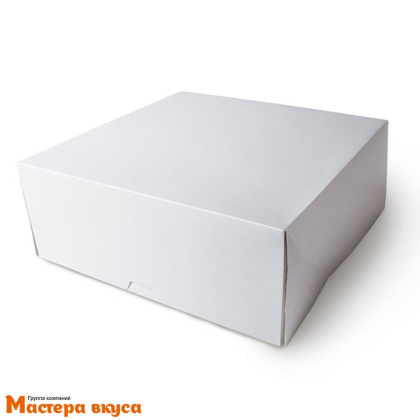 Короб для торта без окна 225*225*90 мм, белый