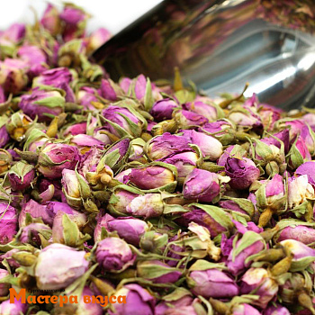 Цветы Розы французской (бутоны сушеные целые), 20 гр