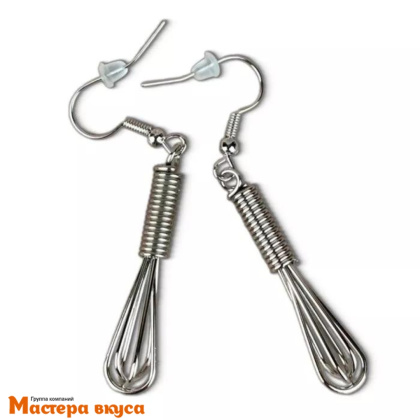 Серьги бижутерия "Венчик"