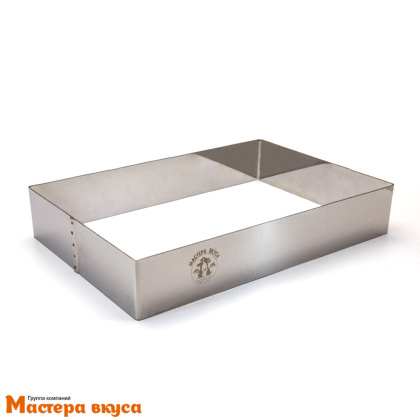 Форма-резак Прямоугольник 200*300, h50 мм (нерж.сталь) ВЕНТСАР