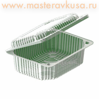 Контейнер прямоугольный Ракушка,  121*90  h49 мм, УК-38Р