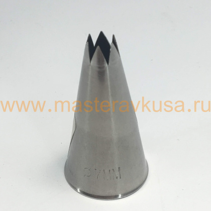 Насадка стальная ОТКРЫТАЯ ЗВЕЗДА,  7 мм,  (BS107)