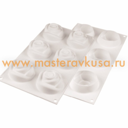 Форма силиконовая Silikomart ROSA 145 Роза, (Италия)