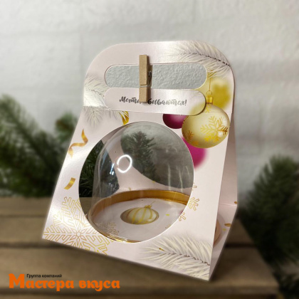 Упаковка - сумочка для купола 42,4*12 cм  НГ (Снежность)