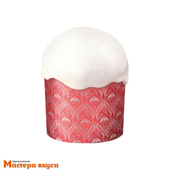 Форма бумажная для кулича (450г) d124*h100 мм СВЕТЛАЯ ПАСХА (1200шт)