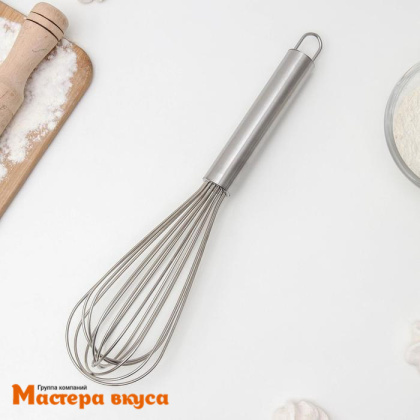 Венчик кулинарный  с усиленными струнами, 33 см, нерж.сталь "Konfinetta"