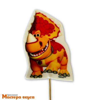 Топпер сахарный "Турбозавры. Буль дино", ~10 см ©