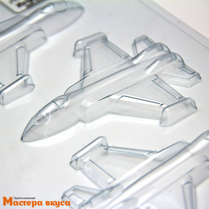 Форма для шоколада пластиковая ИСТРЕБИТЕЛЬ, 66*85*11 мм