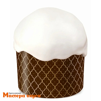 Форма бумажная для кулича (150г) d70*h85 мм КУПОЛА