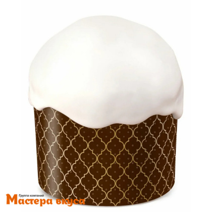 Форма бумажная для кулича (150г) d70*h85 мм КУПОЛА