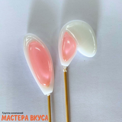 Карамель леденцовая на палочке УШКИ цвета микс, h~5,5 см