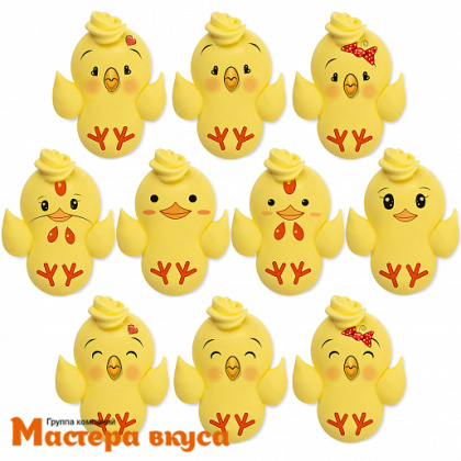 Сахарные медальоны ЦЫПА, 33*20мм