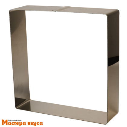 Форма-резак Квадрат 300*300, h60 mm (нерж.сталь)